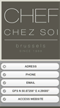 Mobile Screenshot of chefchezsoi.be